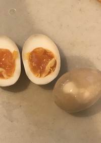 半熟味付き卵