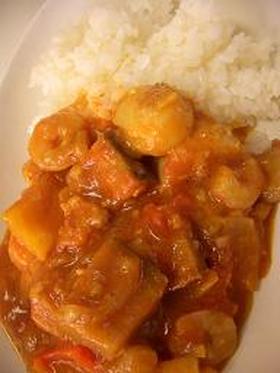 マヨのコク。。☆絶品シーフードカレー☆”