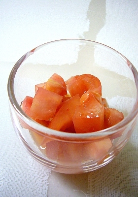 トマトのスィートチリマリネの画像