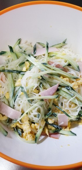食べ過ぎ注意Wマヨ春雨サラダ