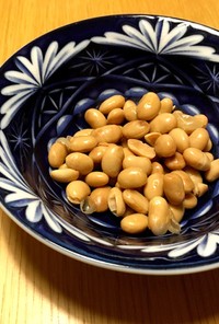 【炊飯器】少量〜節分の炒り豆で大豆の水煮