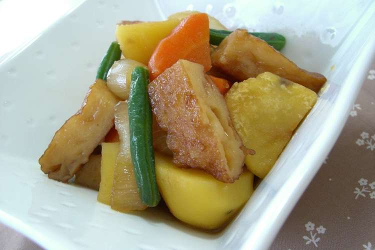 さつま揚げとお野菜の煮物 レシピ 作り方 By かなちゅ クックパッド 簡単おいしいみんなのレシピが355万品
