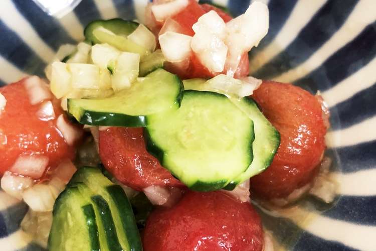 こりゃ飲める 冷凍ミニトマトのマリネ レシピ 作り方 By なみなみクック クックパッド 簡単おいしいみんなのレシピが373万品