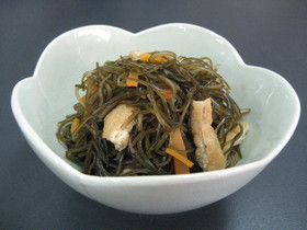 やわらか糸こんぶのさっと煮