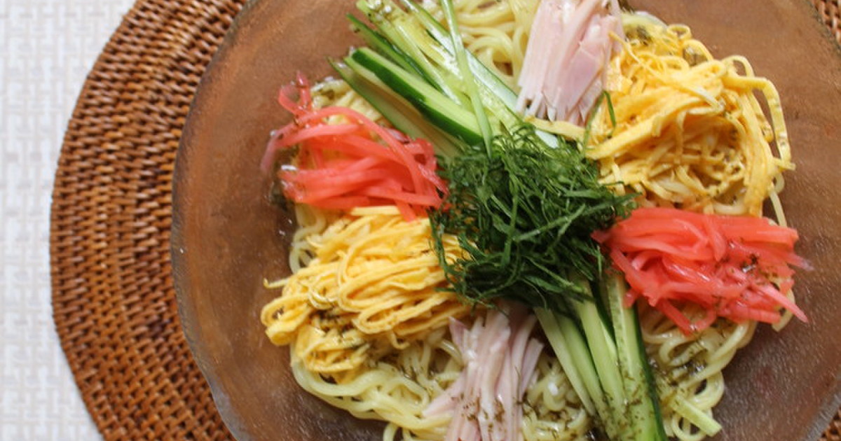 大葉塩ダレの冷やし中華 レシピ 作り方 By 株式会社出来商店 クックパッド 簡単おいしいみんなのレシピが353万品