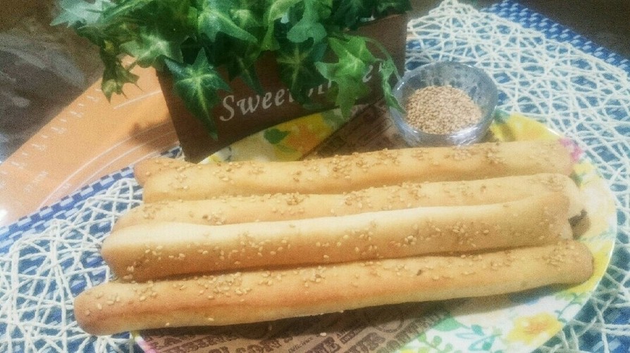 スペルト小麦と米粉のスティックパン❤の画像
