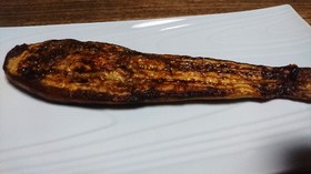 鰻の蒲焼き風カロリーオフ♪ なすの蒲焼き