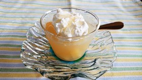 ホエーとパイナップル缶のゼリー