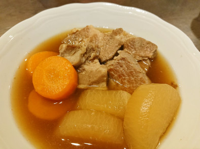 塩麹豚と根菜のスープ煮の写真