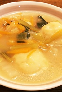 ポテト団子スープ