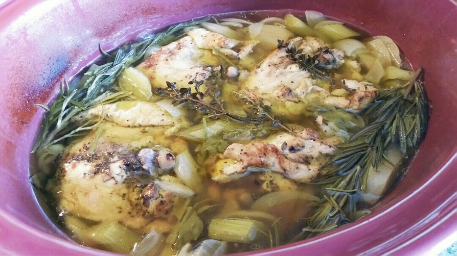 ホワイトチキンエンチラーダスロークッカーキャセロールのレシピ