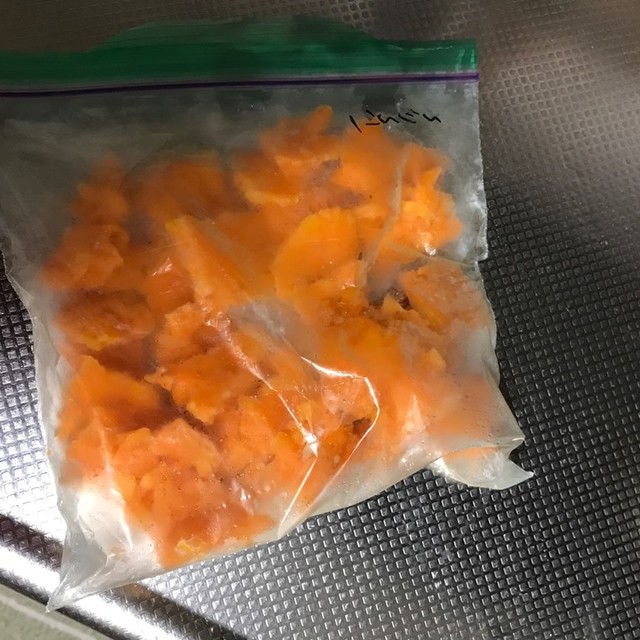離乳食 中期 人参 冷凍 レシピ 作り方 By すみのふ777 クックパッド 簡単おいしいみんなのレシピが359万品