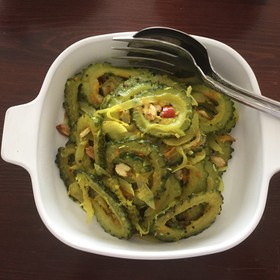 ゴーヤのスパイス炒め