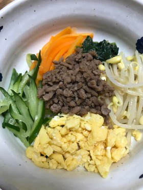 ビピンパ風混ぜご飯