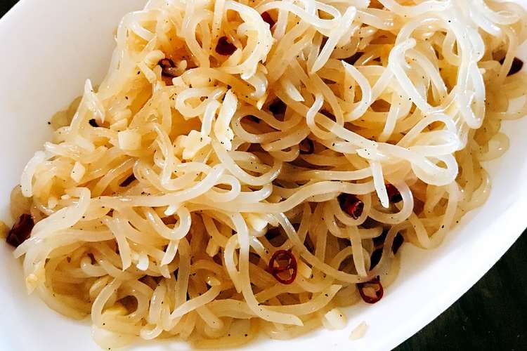 カロリーオフ 糸こんペペロンチーノ レシピ 作り方 By 928るびすけ クックパッド 簡単おいしいみんなのレシピが354万品