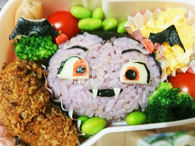 バンピリーナのキャラ弁当 子供喜ぶ レシピ 作り方 By やっコック クックパッド 簡単おいしいみんなのレシピが354万品