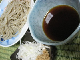 蕎麦打ち職人気分♪なめんつゆ