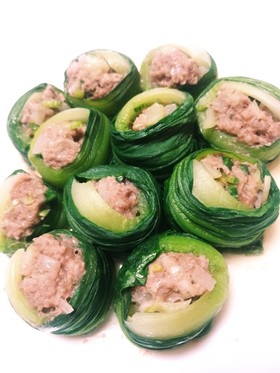 チンゲン菜のシュウマイ