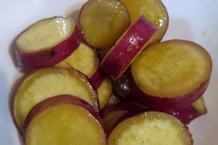 皮ごと簡単☆レモン汁さつまいもの甘露煮