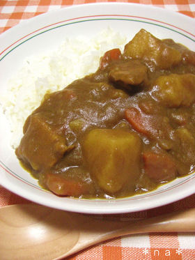 香ばしい♡チキンカレーライス