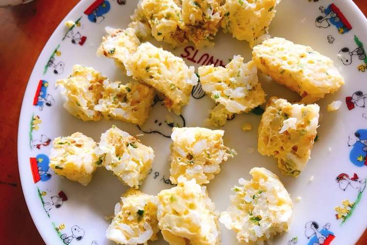 離乳食 レンチン簡単手づかみご飯 レシピ 作り方 By あや クックパッド 簡単おいしいみんなのレシピが360万品