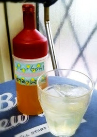 〓蜂蜜レモン味のスポドリの素／大量レシピ