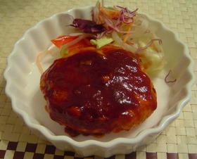 ★☆★鶏ひき肉でヘルシーハンバーグ★☆★