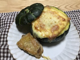 坊ちゃんかぼちゃグラタン