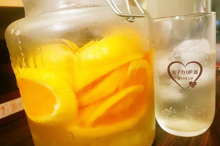 ビタミンcたっぷりオレンジ酢 レシピ 作り方 By ウィザップ女子力up クックパッド