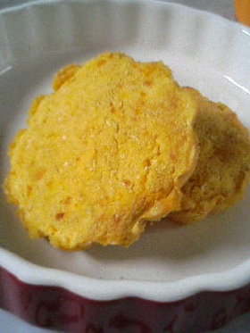 例の生地を使って②(かぼちゃケーキ)