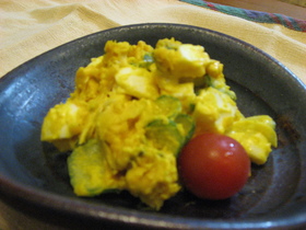 玉葱たっぷり!シャキシャキかぼちゃサラダ