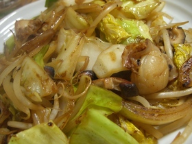 ホタテと野菜のバターマヨネーズ焼き
