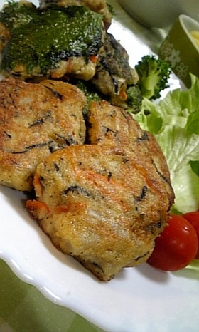 大豆と豆腐の焼きがんも