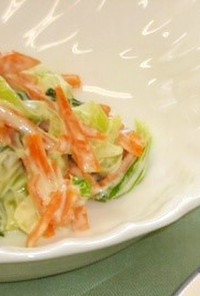 青梗菜のサラダ（腎臓病食）