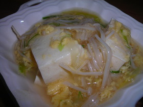 簡単!とろ~り卵あんかけ豆腐