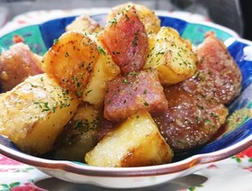 ポン酢でサッパリと☆じゃが芋の照り焼き