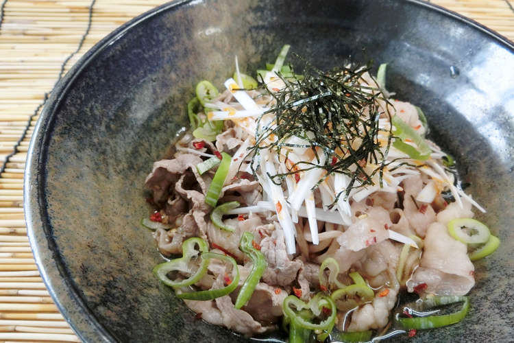 糖質制限 時短 ピリ辛冷やし肉そば レシピ 作り方 By 糖質制限 豆太郎 クックパッド 簡単おいしいみんなのレシピが352万品