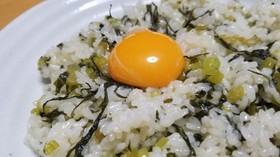 超簡単★野沢菜チャーハン