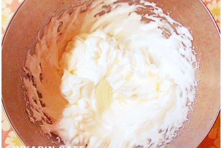 しっかり角の立つメレンゲの作り方 レシピ 作り方 By Hikarin クックパッド 簡単おいしいみんなのレシピが357万品