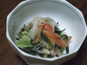 春を感じる~わけぎの酢味噌和え
