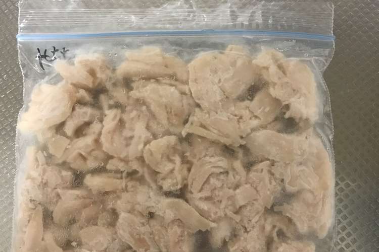 離乳食 中期 鳥ささみ 冷凍 レシピ 作り方 By すみのふ777 クックパッド 簡単おいしいみんなのレシピが361万品