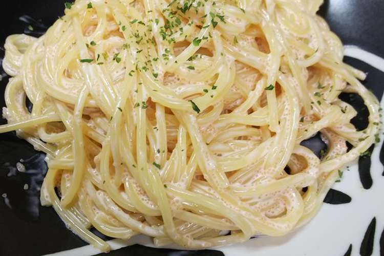 激うまっ 明太子クリームパスタ レシピ 作り方 By モソハルゼ クックパッド 簡単おいしいみんなのレシピが360万品