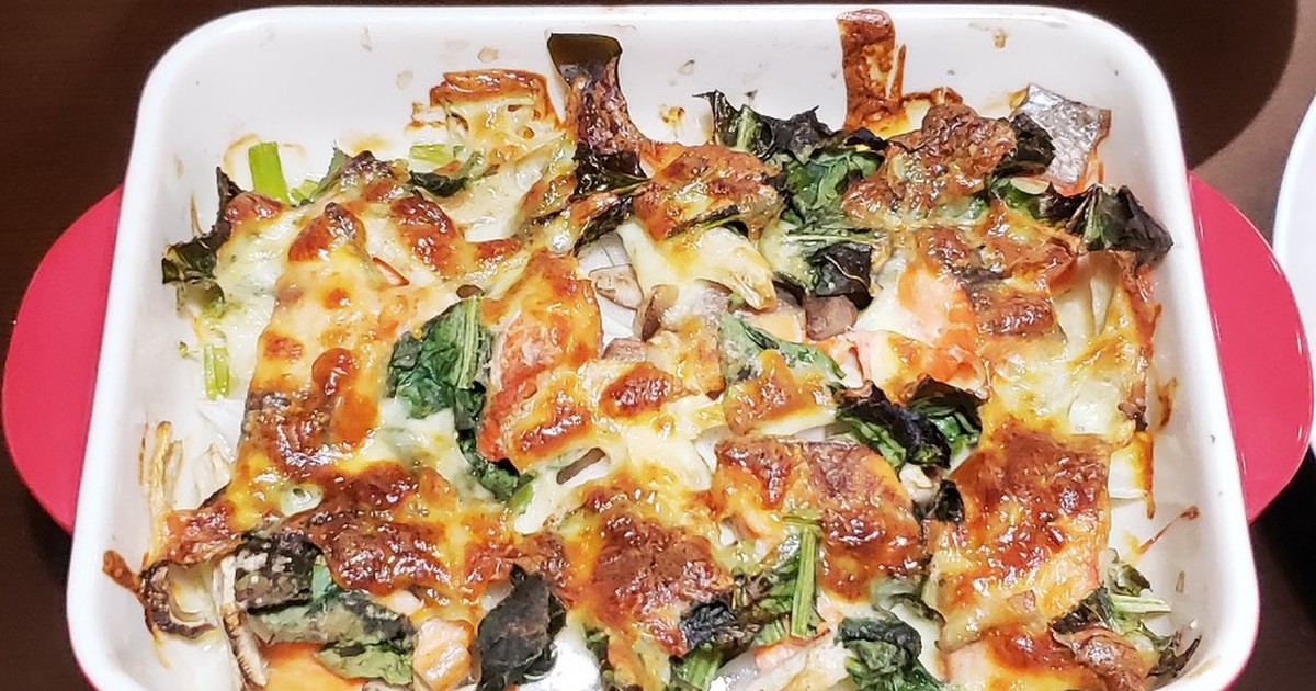 鮭と野菜とチーズのオーブン焼き レシピ 作り方 By まな ﾟ クックパッド 簡単おいしいみんなのレシピが356万品