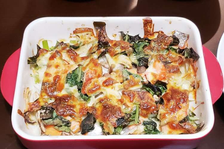 鮭と野菜とチーズのオーブン焼き レシピ 作り方 By まな ﾟ クックパッド 簡単おいしいみんなのレシピが352万品