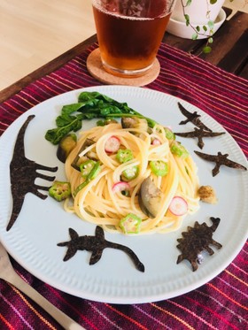 夏野菜◎茄子とオクラの明太子冷製パスタ