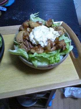テリチキマヨ丼