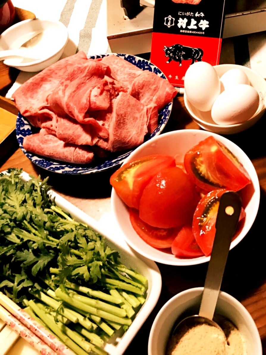 トマトすき焼き〜夏に食べたいすき焼き〜の画像