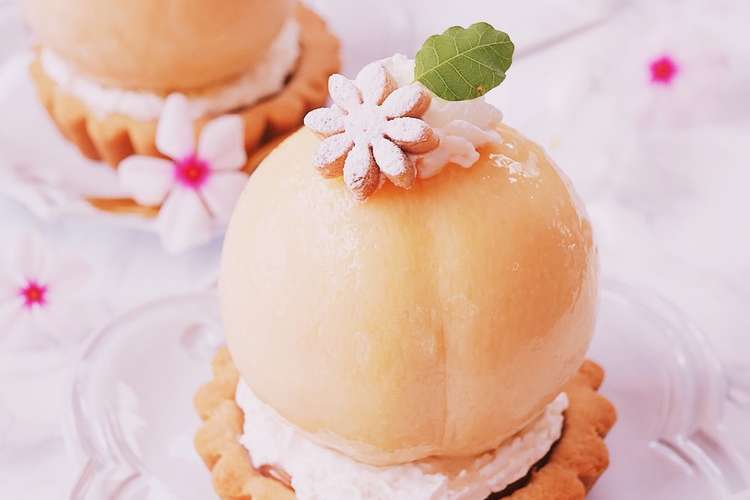 バター 卵なし まるごと桃タルト レシピ 作り方 By Yoko Cafe クックパッド 簡単おいしいみんなのレシピが354万品