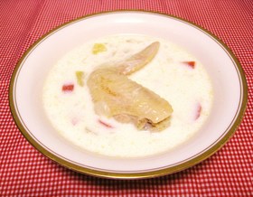 気分はロッジ♬森のくまさんのスープ
