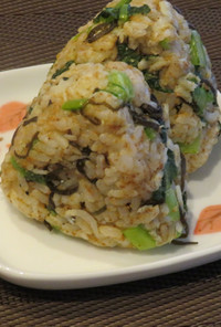 小松菜の菜飯&炒飯
